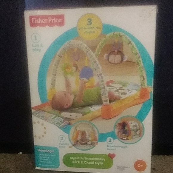 Fisher-Price Other - My little snuggle Monkey kick and crawl gym